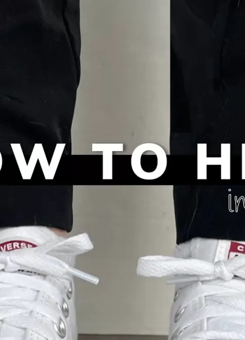 How To Hem your Pants with Fabric Glue