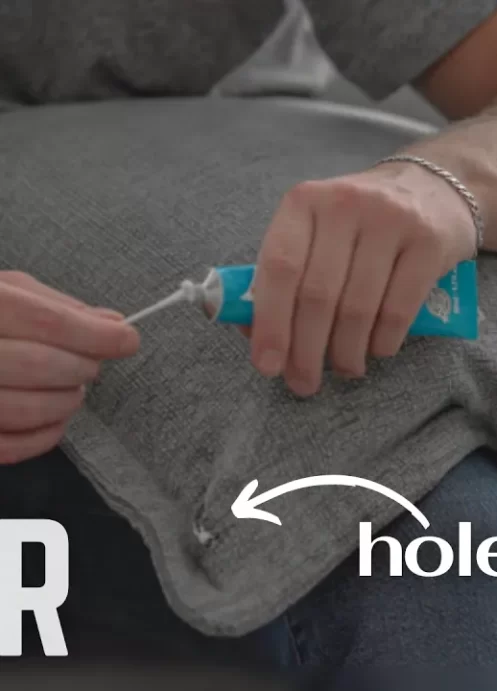 How to Repair a Hole in a Pillow