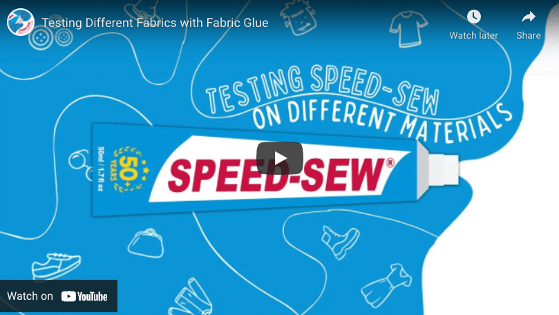 Read more about the article Speed-Sew Fabric and Craft Glue: Fabric Glue Testing