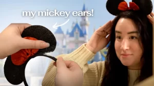 How to fix Mickey Mouse ears without sewing