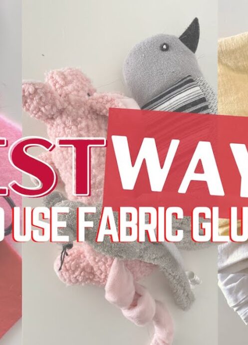 BEST Ways to Use Fabric Glue