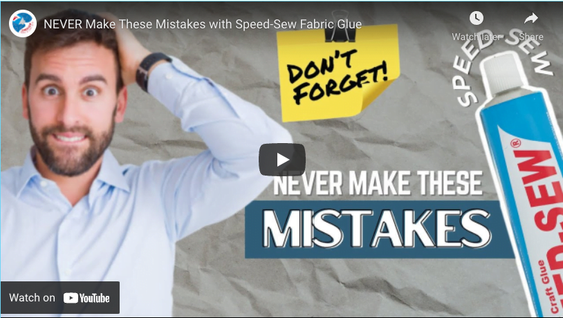 Read more about the article NEVER Make These Mistakes with Speed-Sew Fabric Glue