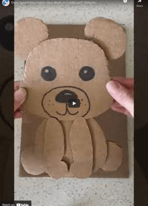 Does Speed-Sew Work on Cardboard