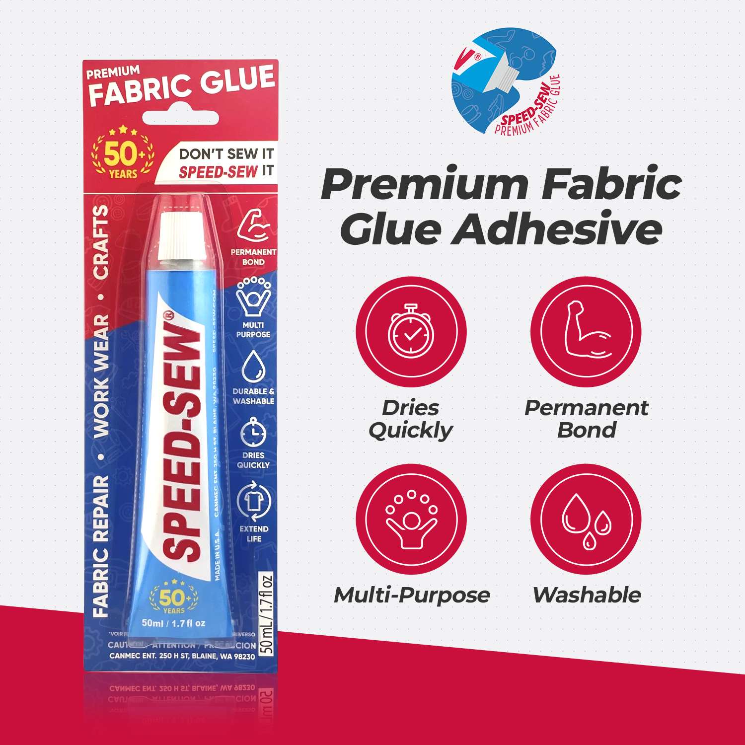 Fabric Adhesive Glue, Fabric Adhesive Speedy Repair Clothing Glue