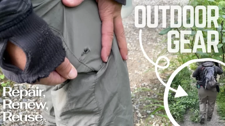 How to Fix a Tear in Your Outdoor Gear tear Without Sewing