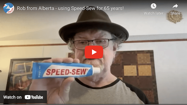 Rob from Alberta - using Speed-Sew for 65 years!