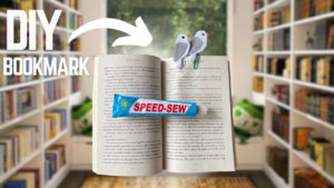 How to make a DIY bird Bookmark