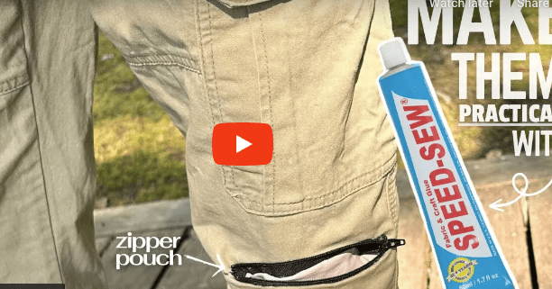 Create a Pocket and Install a Zipper (without sewing) Speed-Sew 2.09K subscribers