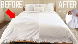 How to Add Duvet Ties to Your Duvet Insert without Sewing