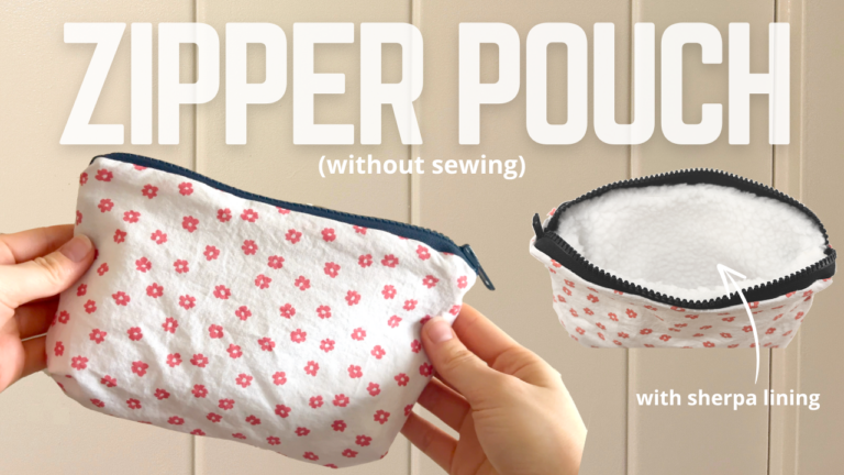 How to make a makeup pouch