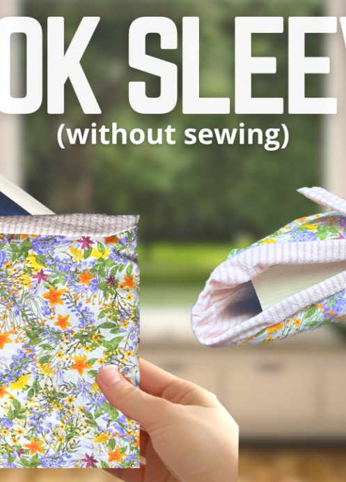 How to Make Book Sleeve With Bow