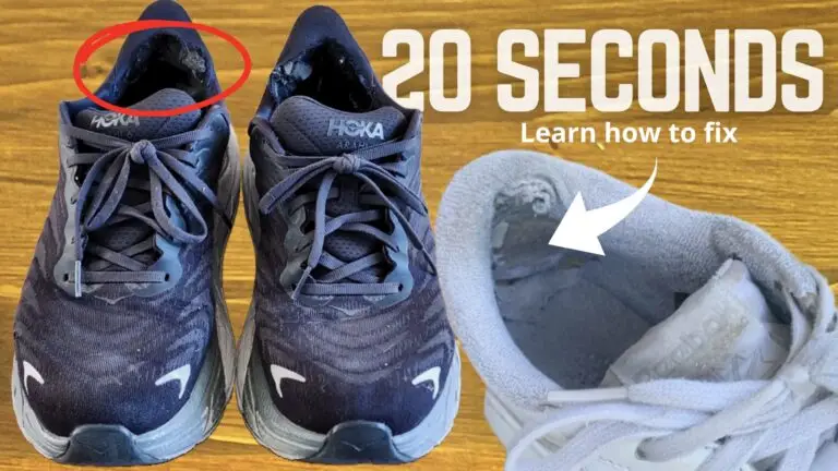 How to fix worn out shoe heel lining