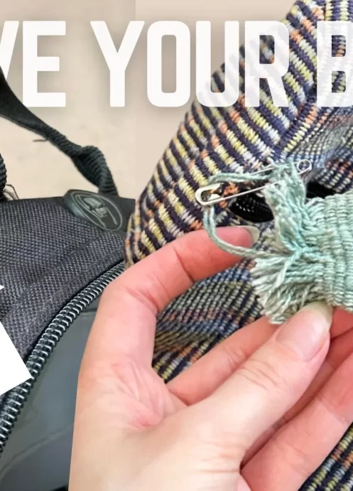 Best Way to Fix Torn Bag Straps (at home)