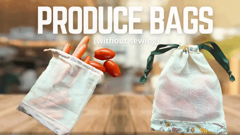 How to make reusable produce bags