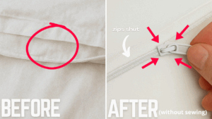 How to Add a Zipper to a Duvet Cover