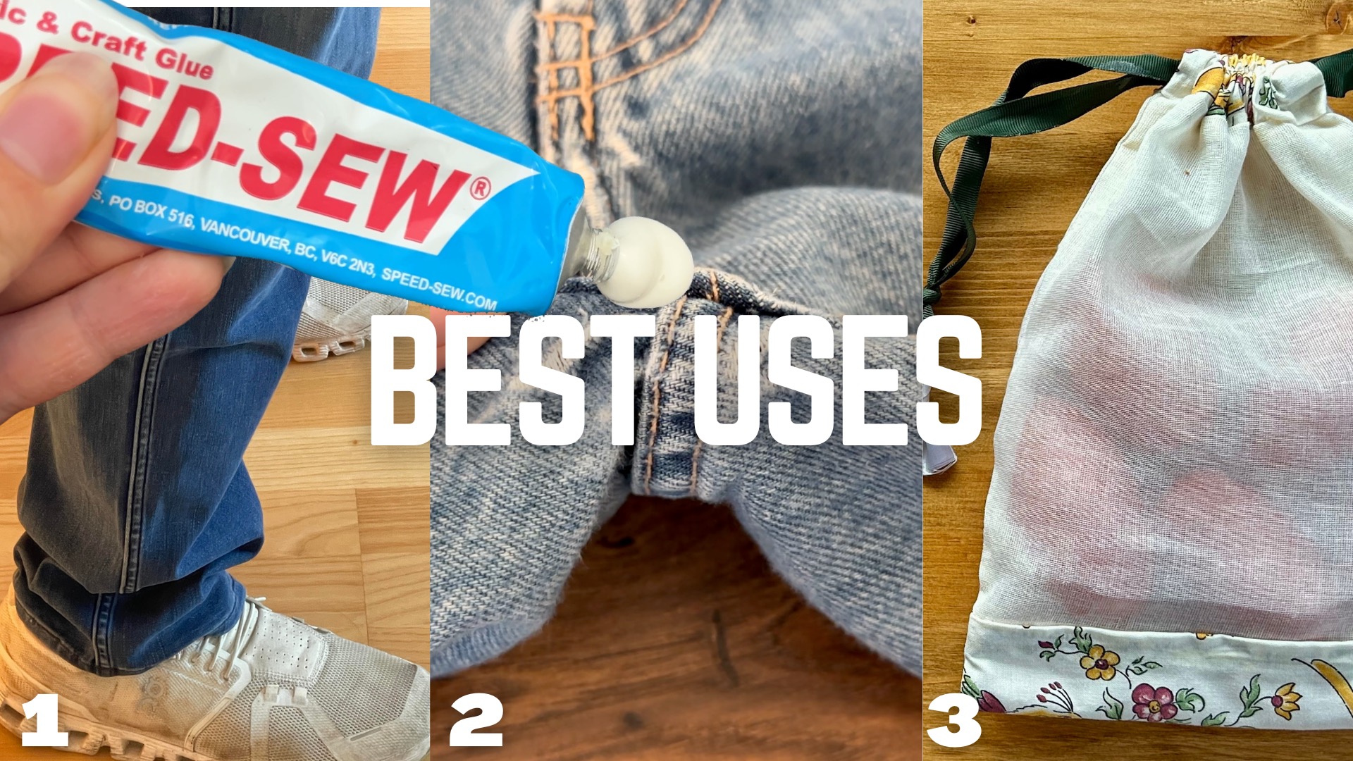 3 BEST Uses of Fabric Glue